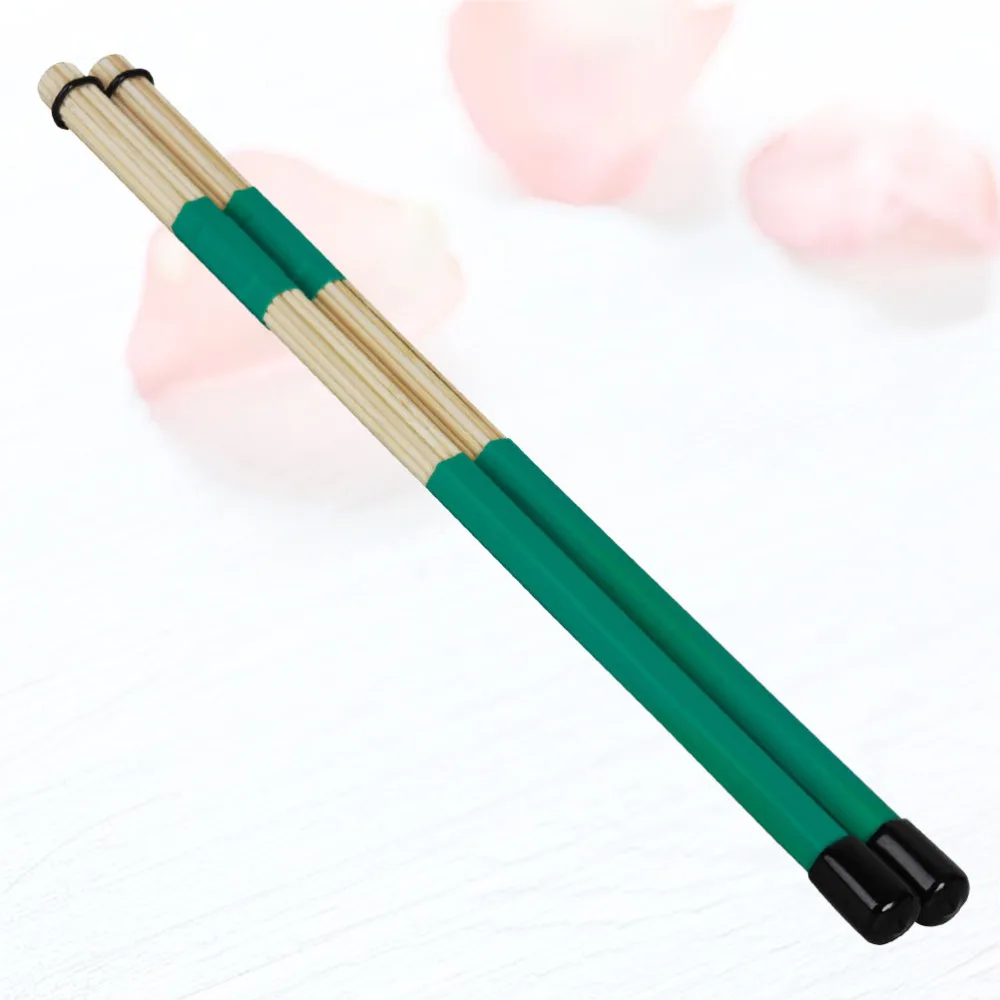 2 шт. бамбуковые палочки барабанные деревянные кисти балки части инструмента