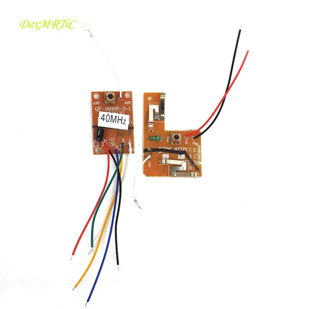 40 МГц DIY пульт дистанционного управления антенна PCB передатчик и приемник плата