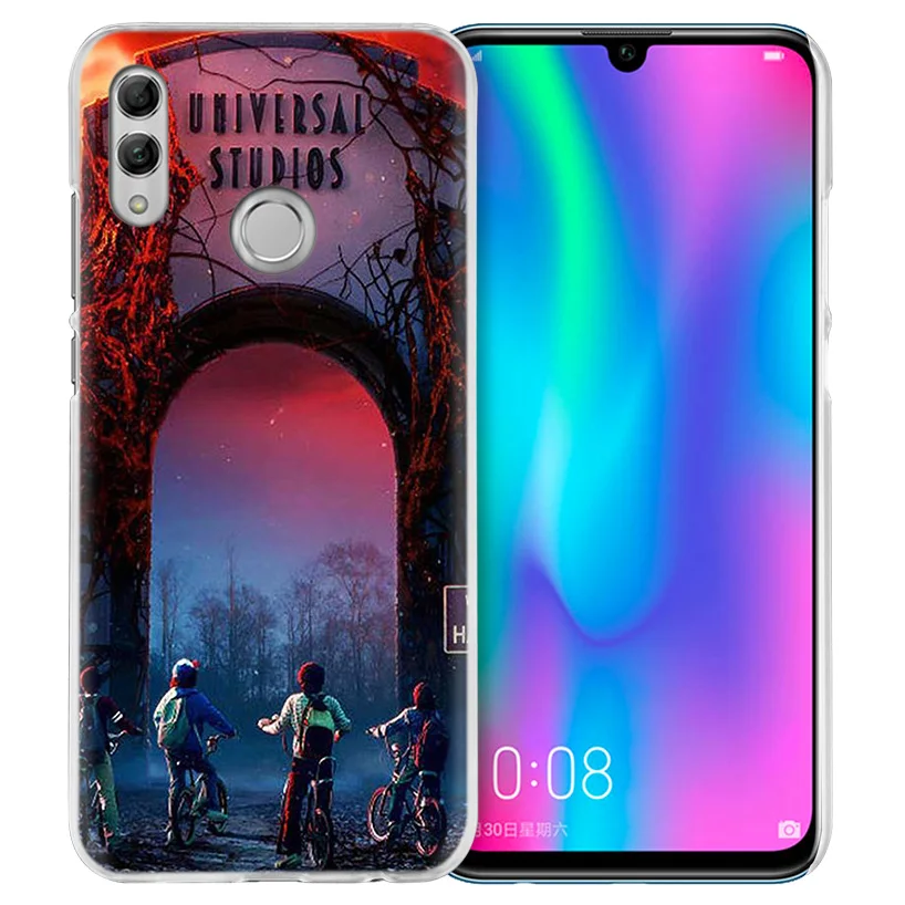 Чехол для ТВ-шоу странные вещи для huawei Honor 9X 8X Y9 20 9 10 Lite Play 8C 8A Pro V20 20i Y6 Y7 жесткий чехол для телефона