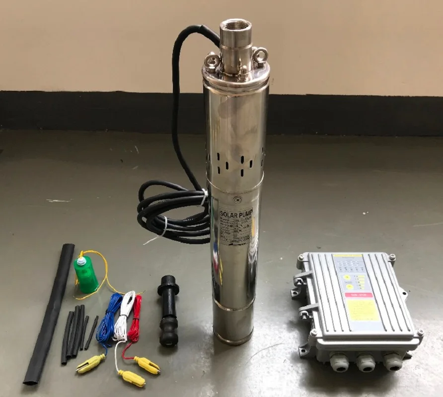 900 Вт Бесплатная доставка 3 дюймовый винтовой ротор солнечный насос для фонтана