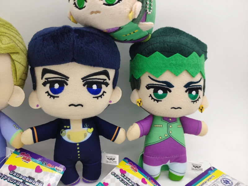 4 шт. Adventure Tomonui плюшевая кукла кисибэ Рохан Yoshikage Кира Josuke Higashikata плюшевые бирки