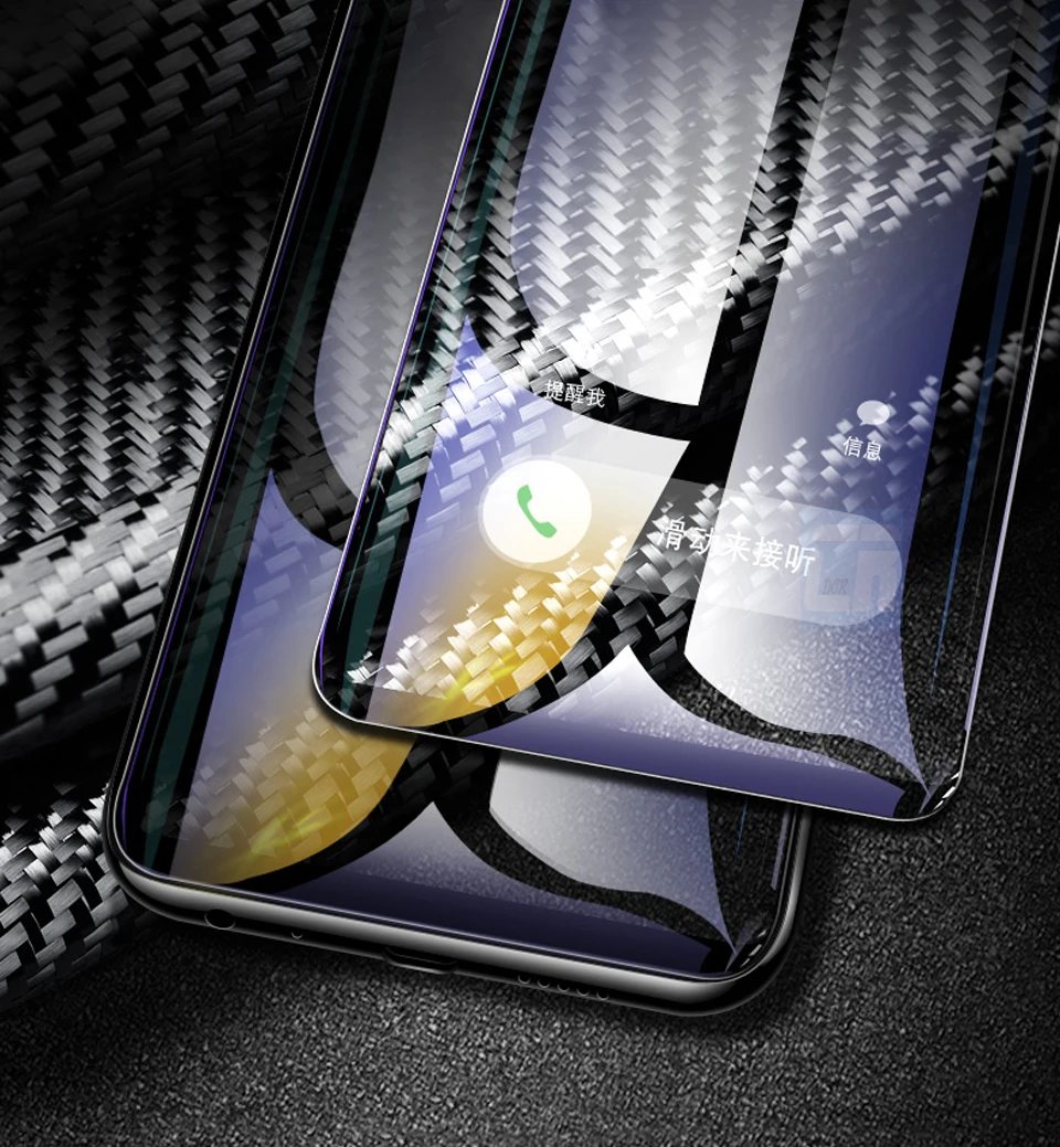 2 шт. HD из закаленного высокопрочного стекла Стекло для samsung Galaxy A90 A80 A70 A60 A50 A40 A30 A20 M40 M30 M20 анти-фиолетовый светильник Экран протектор