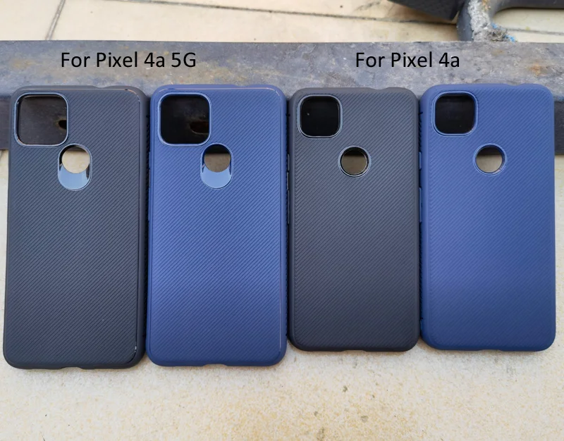 GKK саржевого переплетения твил чехол для Google Pixel 4a матовый мягкий из ТПУ