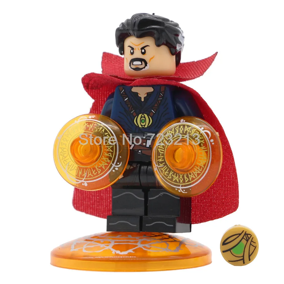 Doctor Strange Супергерой, Мстители, Ник Фурия, фигурка Obadiah Stane, Железный человек, Доктор Стрэндж, корвус, Glaive, строительные блоки, наборы, модели, кирпичные игрушки - Цвет: Doctor Strange
