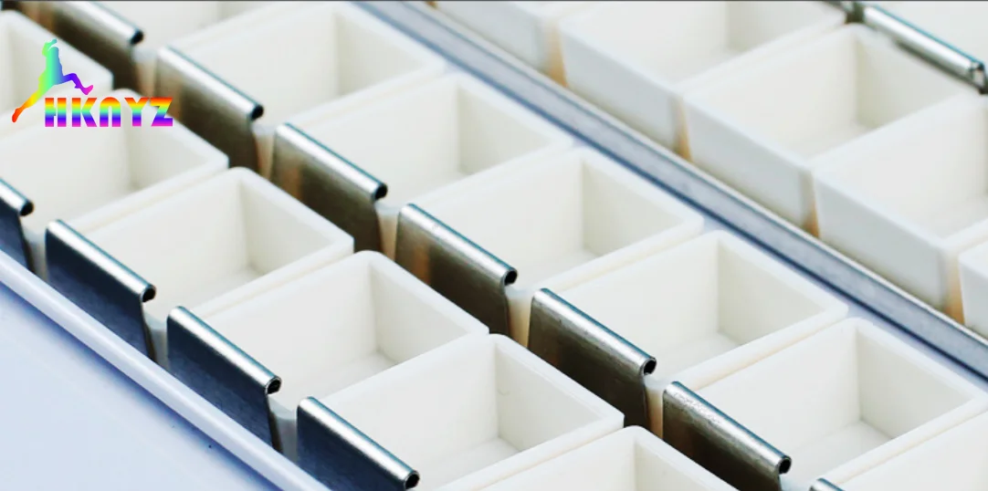 Металлическая 24 Оловянная коробка для краски набор 1 шт. розовая/синяя/зеленая