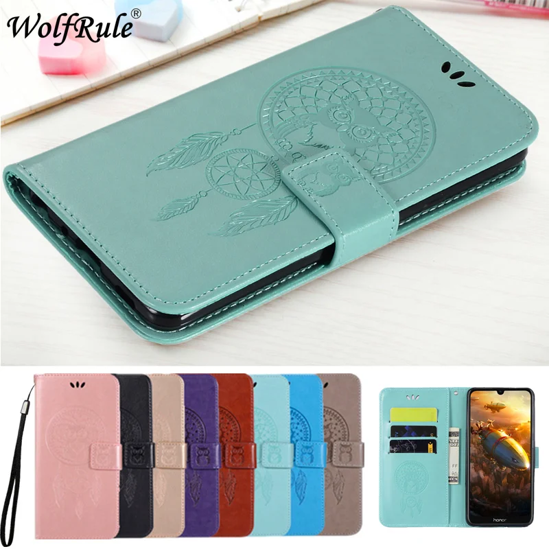 

Wolfrule Case For Huawei Y6 2019 Case Owl Fashion Wallet Leather Phone Bag Case For Huawei Y6 2019 Cover For Huawei Honor 8A Pro
