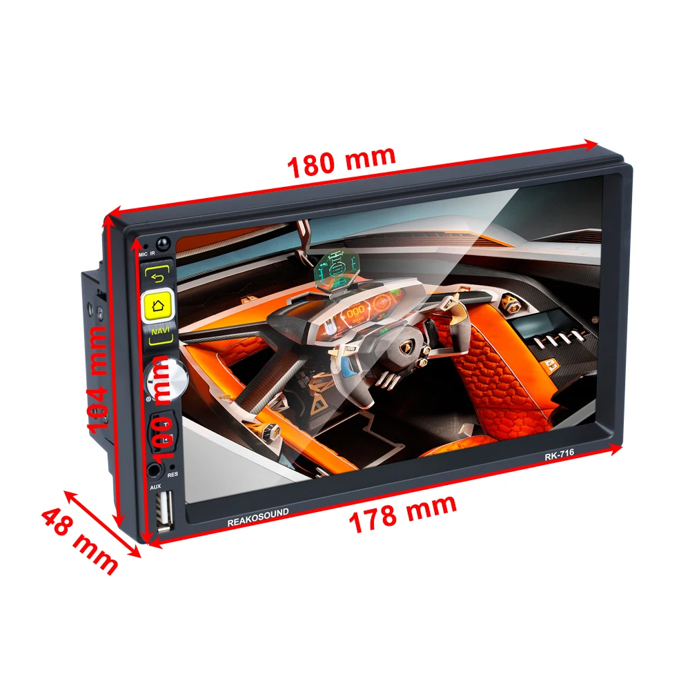 Camecho 2 din Автомобильный gps Авторадио android 8,1 Автомобильный мультимедийный плеер 2din Авторадио резервная Bluetooth Камера для VW NISSAN KIA