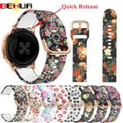 Ремешок 20 мм для Garmin Forerunner 645Vivoactive 3Vivomove HR музыкальный браслет для galaxy active 2 наручный ремешок