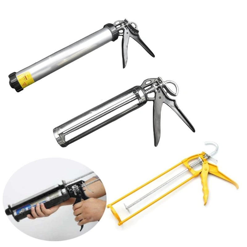 

1 Pc Multifunctional Manual Caulking Gun Glass Glue Remover Spraying Paint Finishing Tools for Door Window