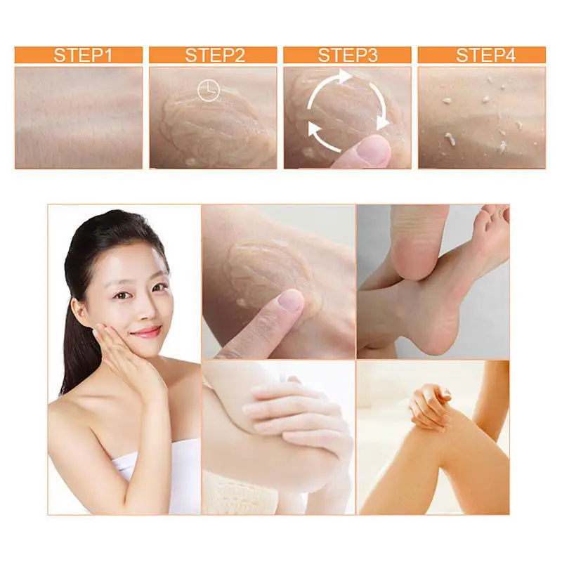 

Natural And Organic Facial Exfoliator Exfoliating Cream 120g Peeling Cream Gel