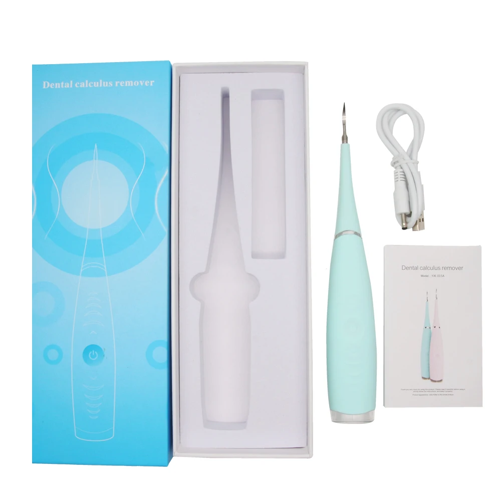 

Ultrasonic Sonic Dental Scaler Calculus Plaque Remover Tool Kit Tooth Stains Tartar Cleaner Dentist Whiten Teeth Health Hygiene