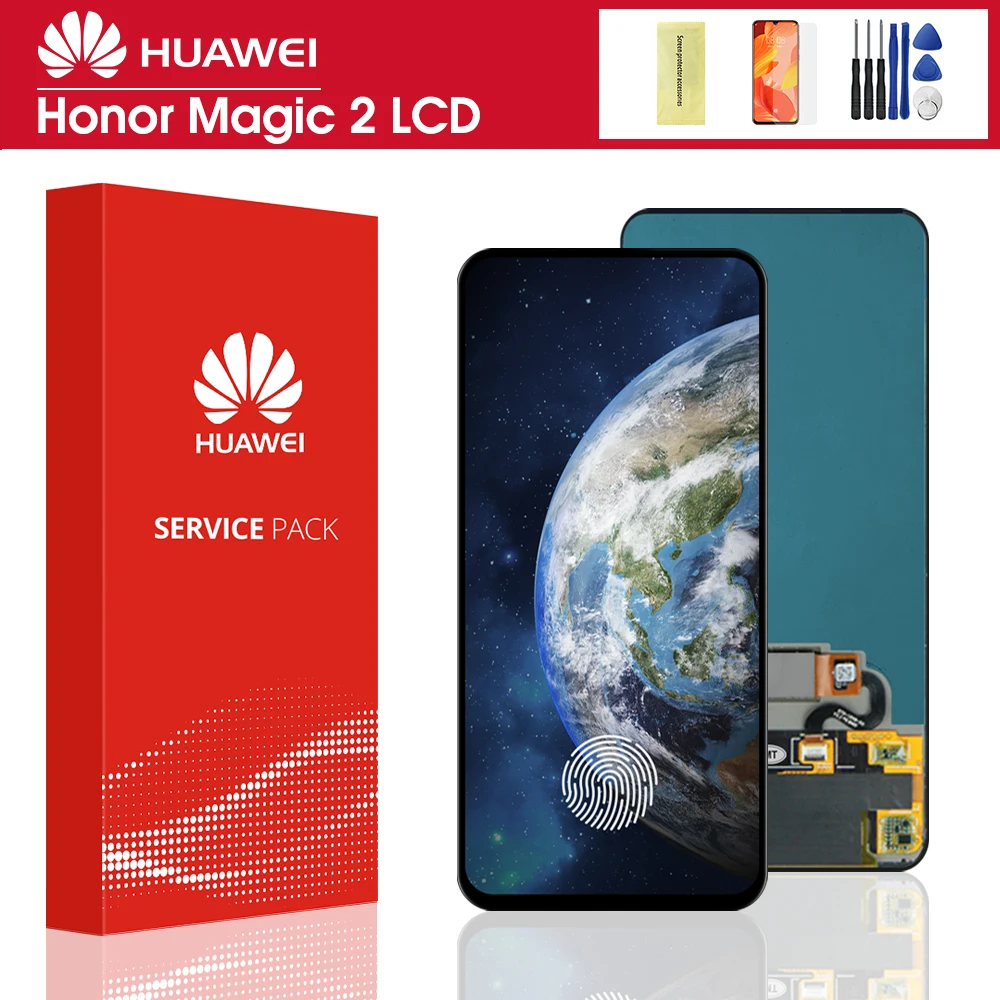 100% протестированный 6 39 &quotSuper AMOLED Honor Magic 2 сменный ЖК-дисплей для HUAWEI с сенсорным