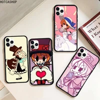 cartoon cute skullgirls peacock phone case rubber for iphone 12 pro max mini 11 pro xs max 8 7 6 6s plus x 5s se 2020 xr case