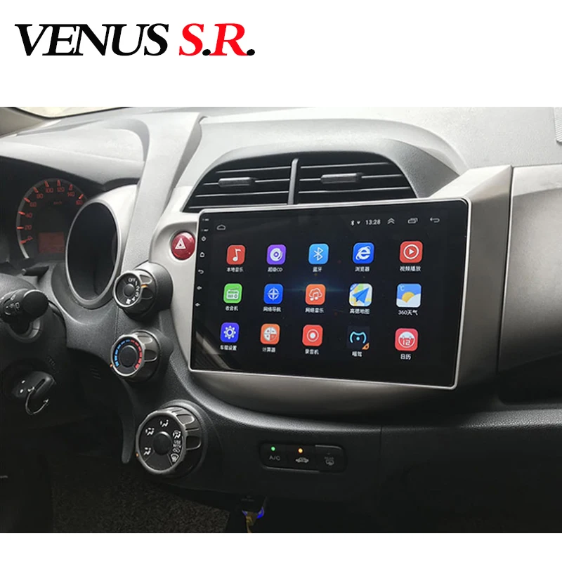 VenusSR Android 8 1 2.5D автомобильный dvd для Honda Fit Jazz 2008 2013 мультимедиа головное устройство