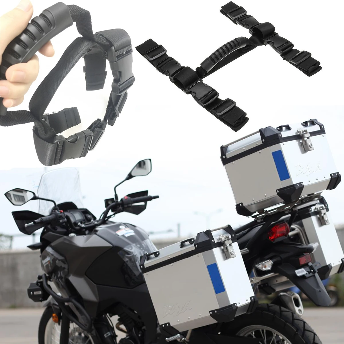 Ручка Веревка для алюминиевого сплава боковая коробка мотоцикла R1200GS F700GS F800GS