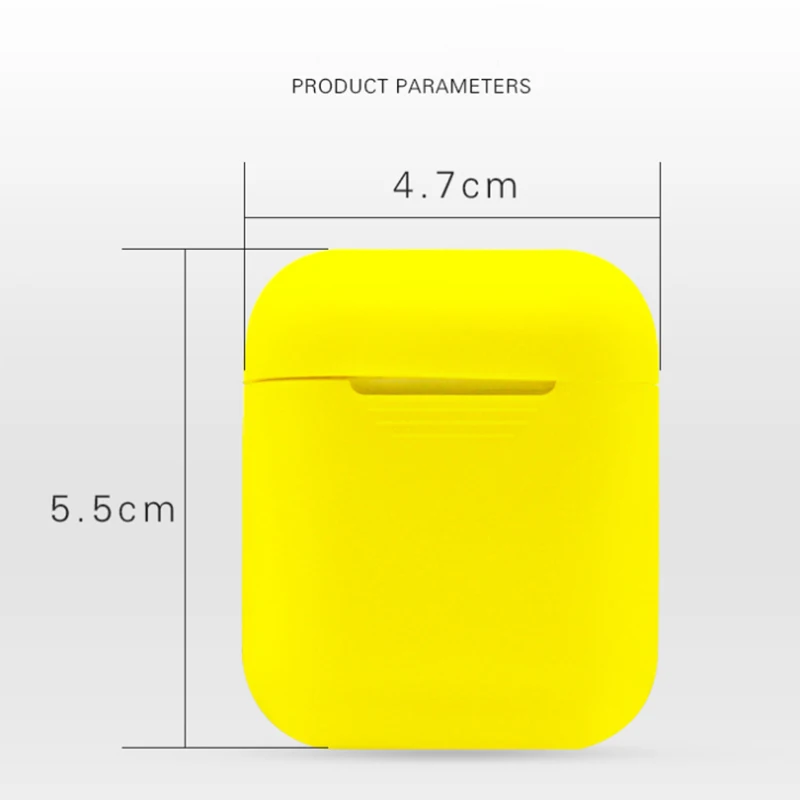 Мягкий силиконовый чехол, наушники для Apple Airpods, чехол, Bluetooth, беспроводные наушники, защитный чехол, коробка для Air Pods, наушники, сумка