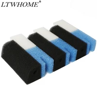 ltwhome design aquarium sponge sets compatible with ferplast blumec 05 bluclear 05 sponges fit for bluwave internal filter