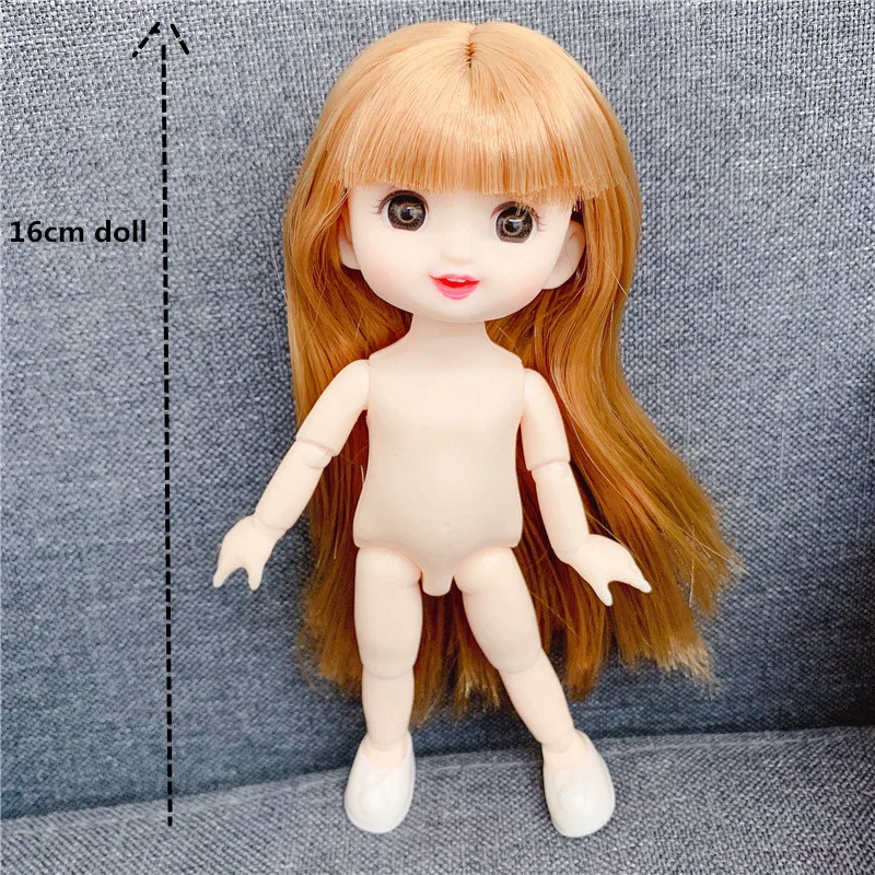 Новая кукла 16 см BJD 1/12 милый набор кукол для лица детская игрушка принцессы 13