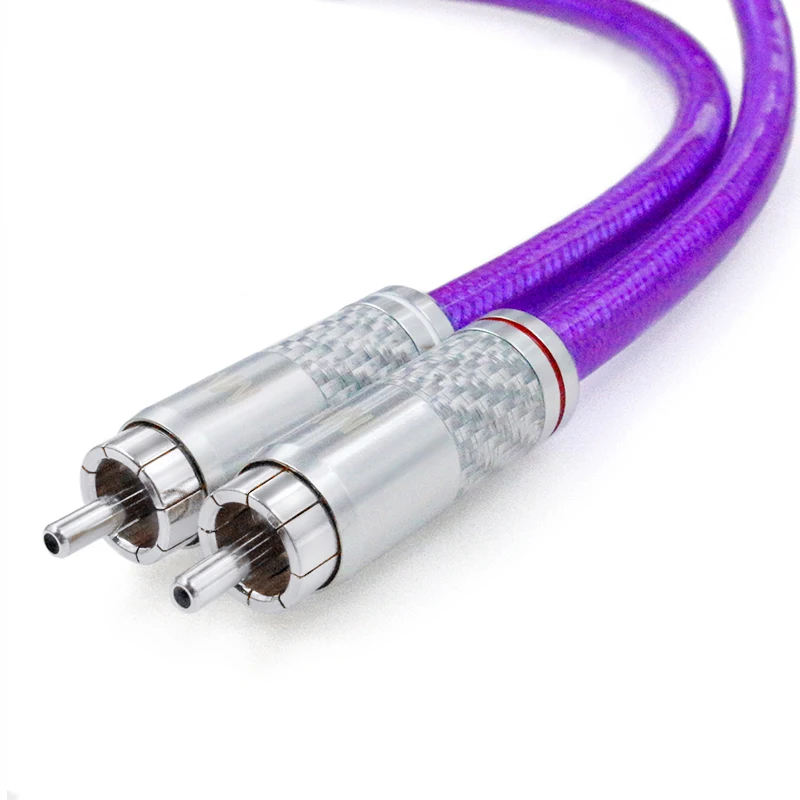 

DIYLIVE Hifi MVS однокристальная Посеребренная серебряная полоса экранированная 75 Ом HIFI аудио Коаксиальная сигнальная линия