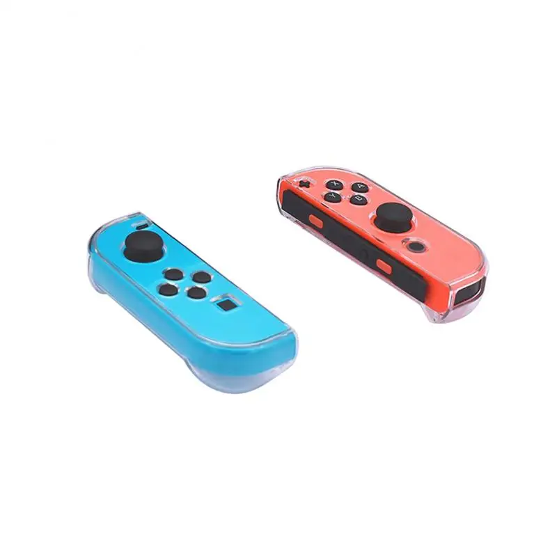 

For Nintend Switch Ultra Thin PC Transparent crystal shell 13*18 Gamepads Clear Back Bag Protective Cover Case For Switch Cases
