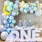 Макарон Тиффани синий шар День Рождения Вечеринка воздушный шар гирлянда детский душ один год 1-й День Рождения Вечеринка Декор Детские воздушные шары