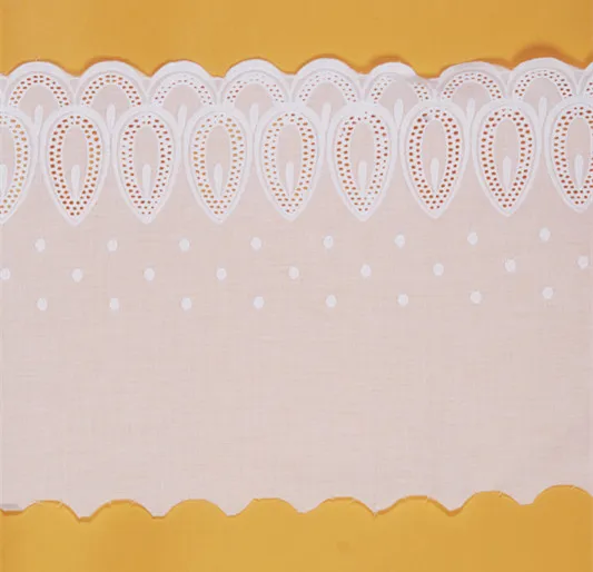 2 ярда большая ширина 100% хлопок вышивка шитье гипюровые ленты отделка Свадебное