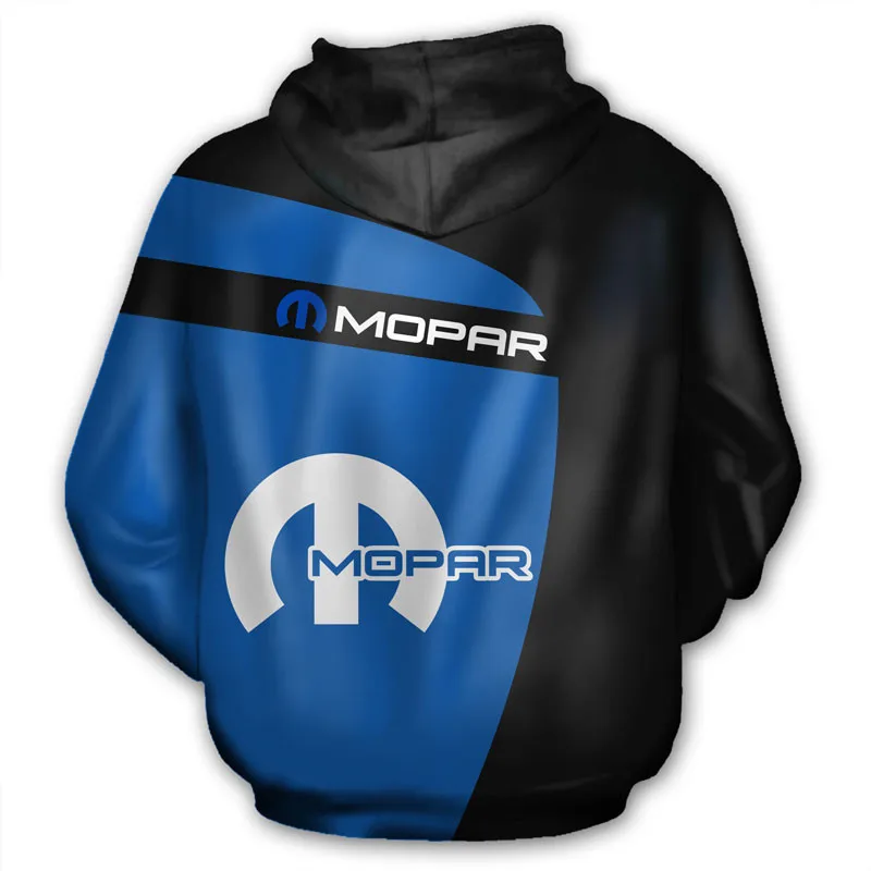 

New Mopar Car Hoodie With 3D Number Logo Men's Sweatshirt Pullover High Quality Casual Hooded Jacket Harajuku Streetwear
