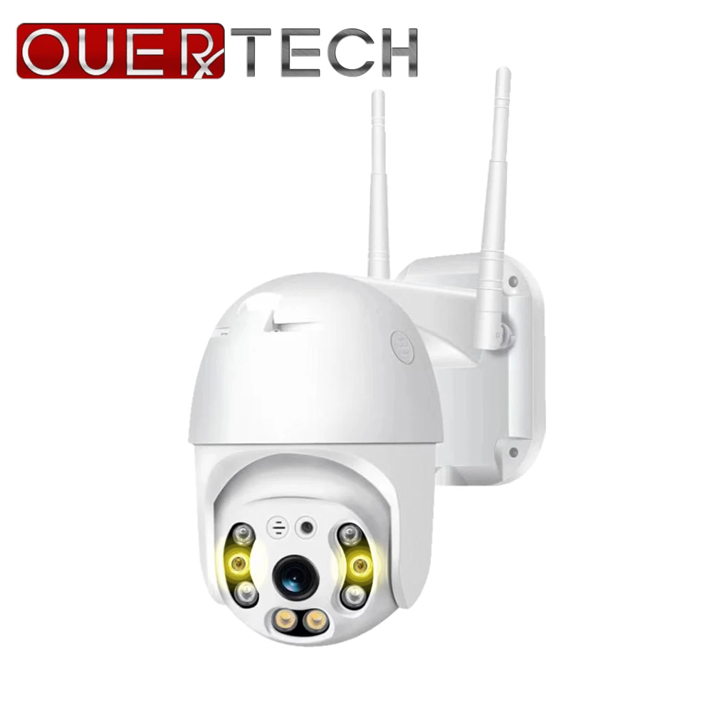 OUERTECH внешняя скоростная Купольная Wi Fi камера H.265 PTZ беспроводная видеонаблюдения