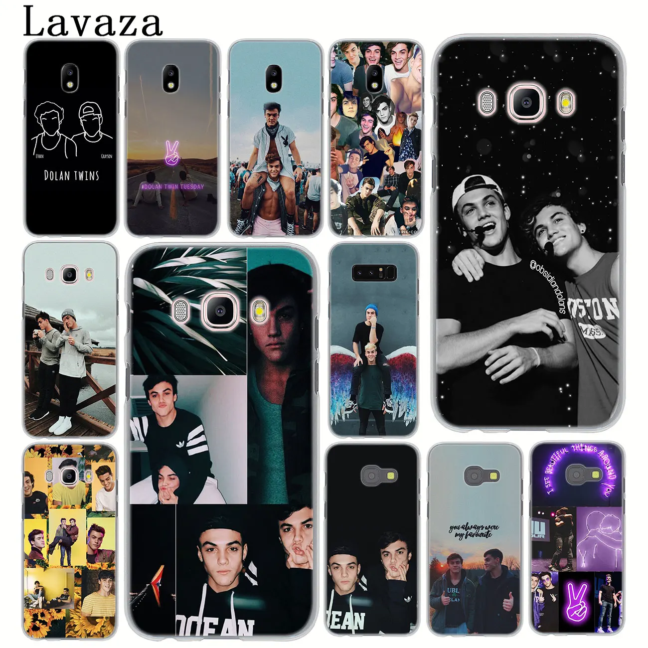 Lavaza Долан близнецов Coque чехол для телефона samsung Galaxy J8 J7 Duo J4 J5 J6 плюс 2018 2017 2016 J2 J3 Prime