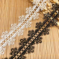lace polyester light barcode bilateral black clothing accessories home soft decoration accessories