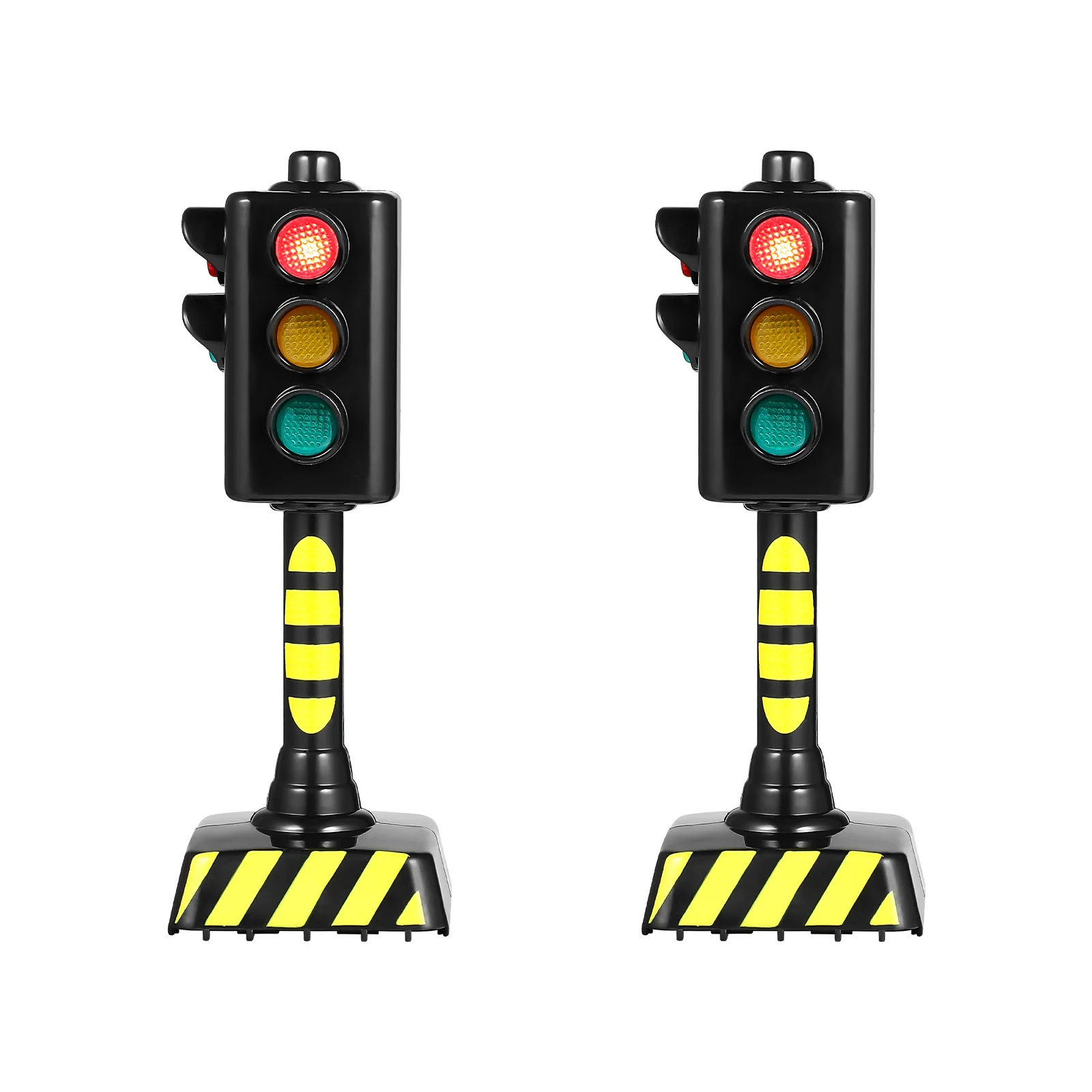 

STOBOK 2pcs Traffic Light Model Toys Traffic Signals Lamp Toys Traffic Lights Kids Early Education Playthings