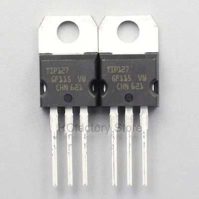 

NEW Original 10pcs TIP127 TO-220 Darlington Transistors PNP Epitaxial Darl Wholesale one-stop distribution list