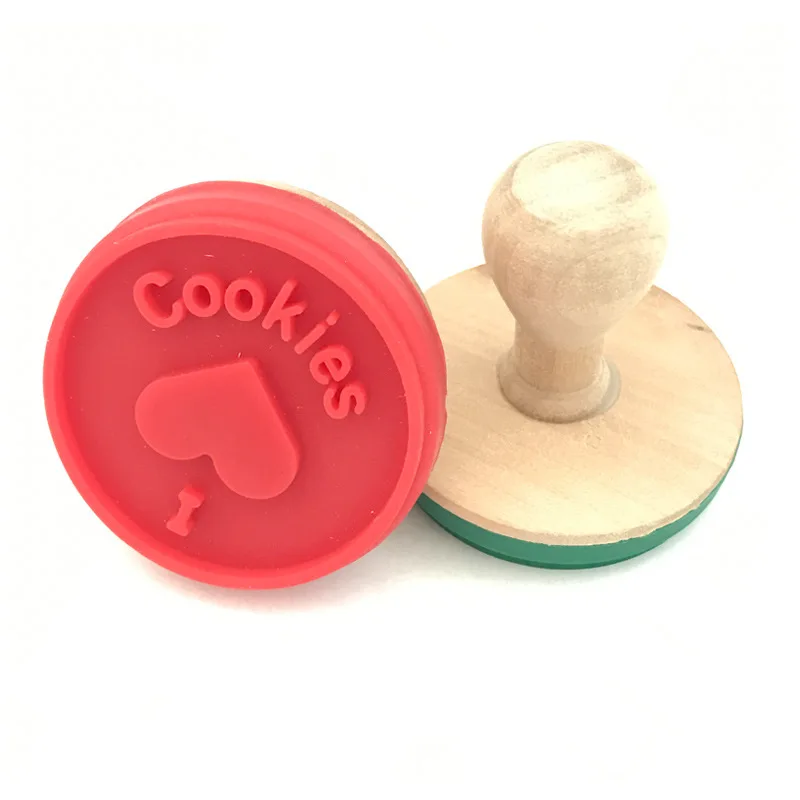 Веселое рождественское печенье уплотнительная головка штемпеля колокольчик