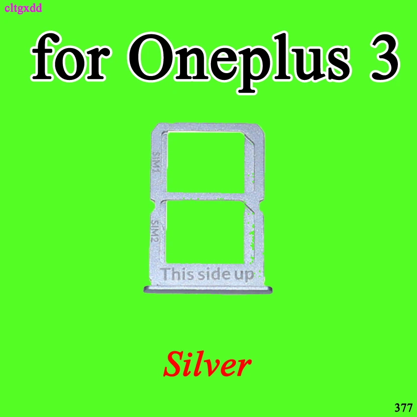 Cltgxdd SIM-карта Сменные Запчасти для лотков держатель слота сим-карты Oneplus 1 + A0001 2 A2005