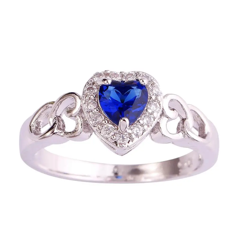 Женское кольцо с красным и белым фианитом размеры 6 7 8 9 10 11 12 13|ring size|ring size 6fashion rings |