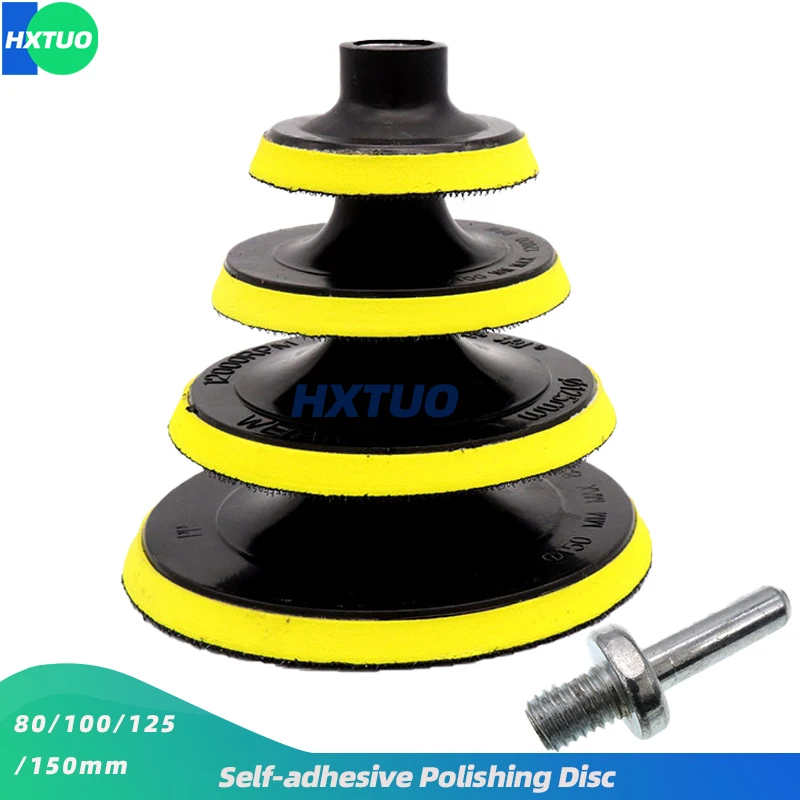

Sanding Disc Pad 5" Hook Loop Electric Grinder Polisher Tools Sandpaper Sander Backup Self-adhesive Polishing M14 Thread