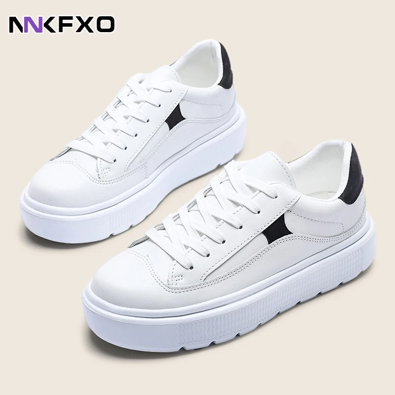 

Женские кроссовки с вулканизированной подошвой, белые кроссовки на платформе для бега, модель vc2792 на весну 2022