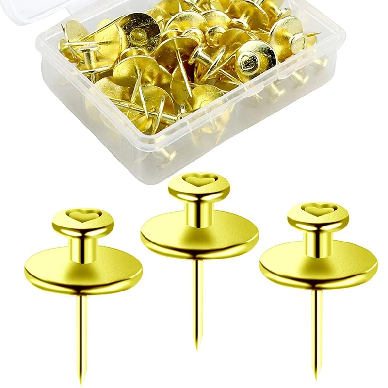 

50 шт./упаковка, настенные двухсторонние гвозди для фотографий