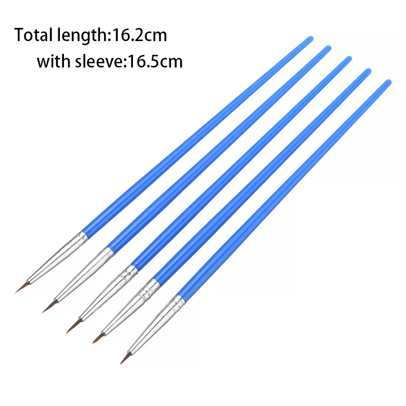 100 шт./компл. очень тонкие кисти для рисования художественные традиционной