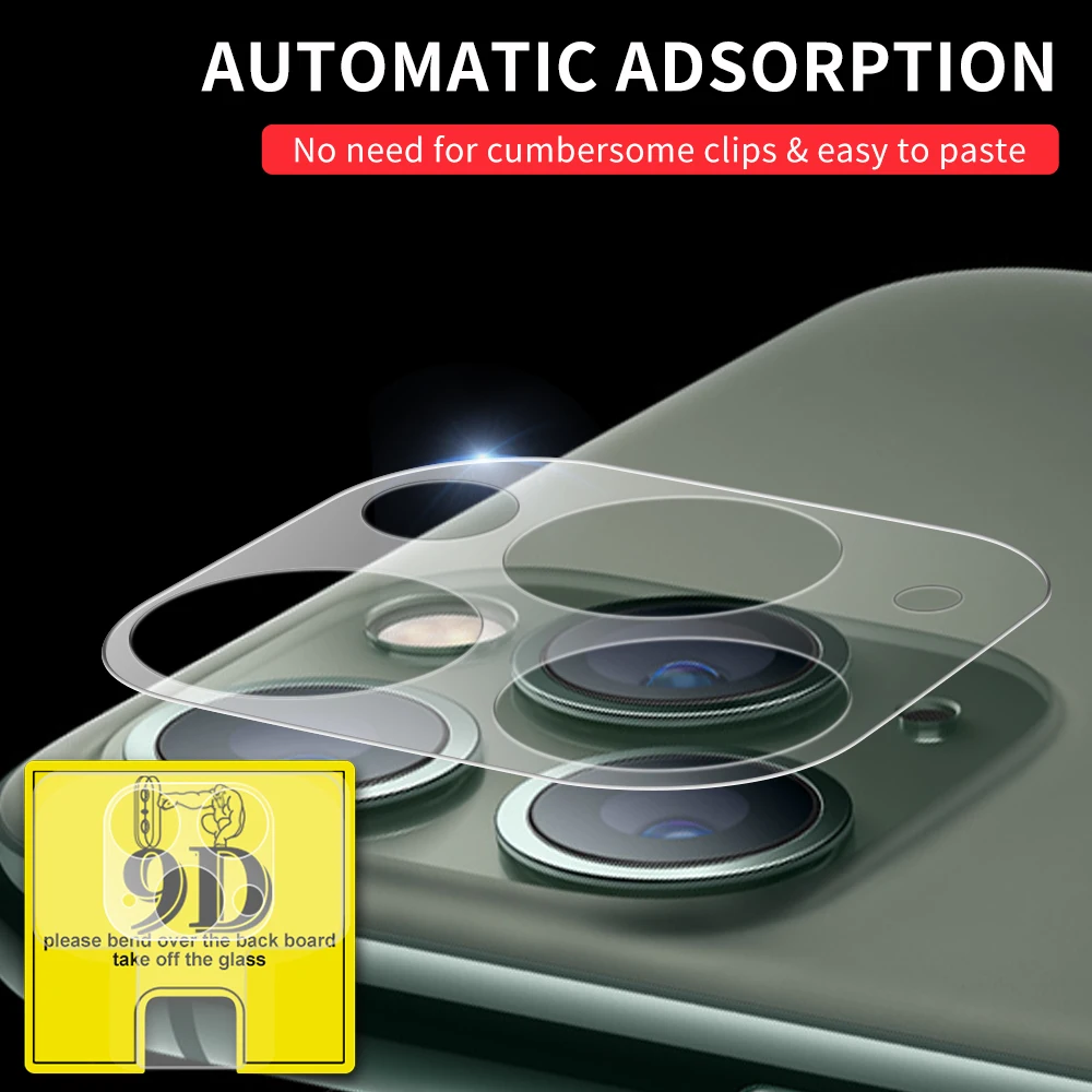 2019 закаленное стекло 9D для Apple IPhone 11 Pro Max задняя камера объектив Защитная пленка