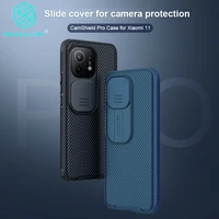 for xiaomi mi 11 case nillkin camshield case hard plasti slide camera protect privacy anti skidding dust proof cover for mi 11