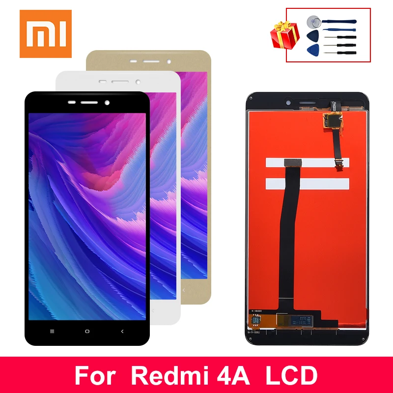 ЖК дисплей 5 0 дюйма для Xiaomi Redmi 4A сенсорный экран с дигитайзером запасные части