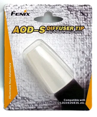 AOD-S Fenix AOD-S AOD-M наконечник диффузора совместимый с PD22, PD32, PD35, LD12, LD22, E25, E35, TK11, TK15, TK22, RC10, RC15 - Цвет: AOD-S