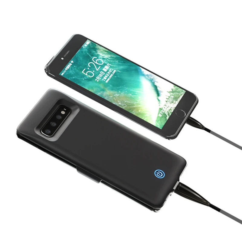 7000 мАч для Samsung Galaxy S10 Plus чехол аккумулятора зарядное устройство - купить по