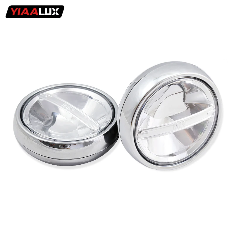 Хромированная отделка светодиодный фонарь для ралли MINI Cooper передний бампер