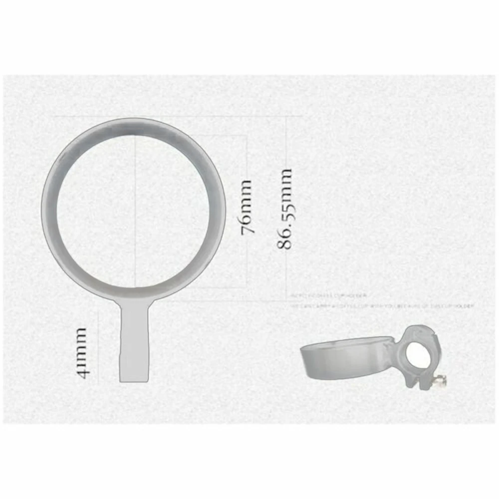 

Bicycle Bottle Holder Bike Coffee Drinks Milk Tea Cup Holder Bike Aluminum Alloy Handlebar Mount Bottle Cage Converter