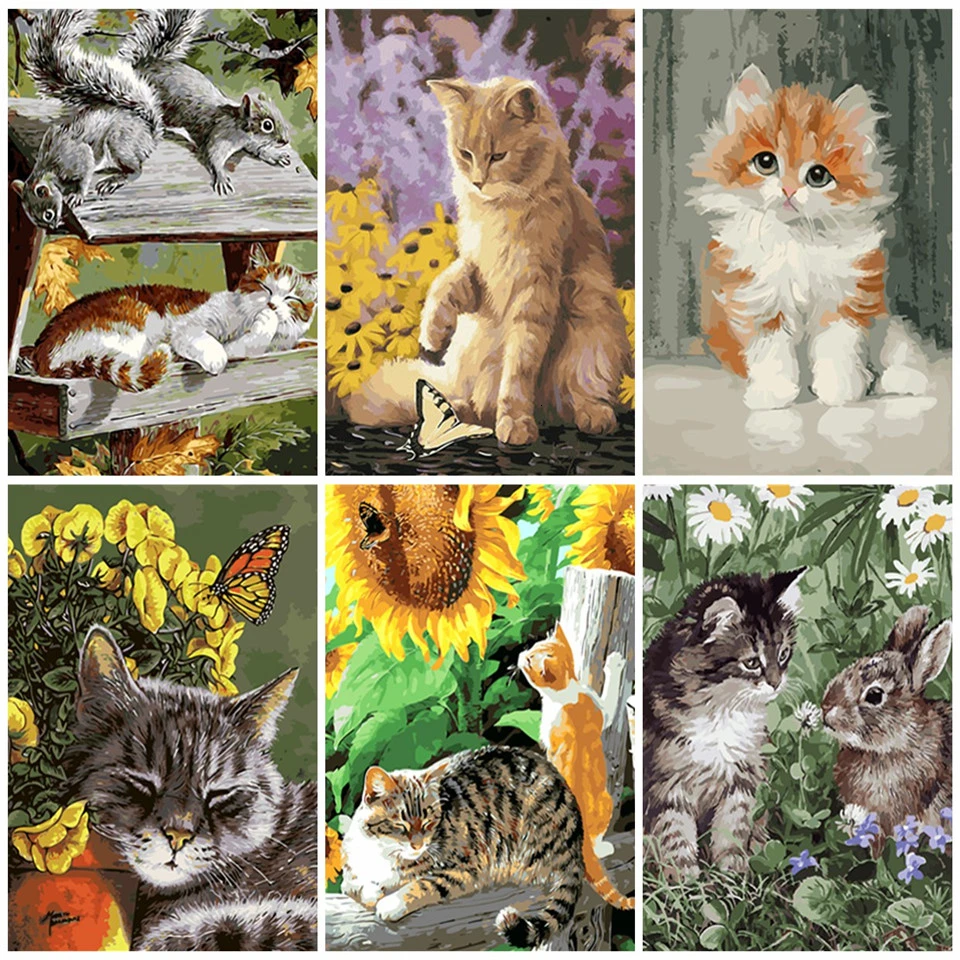 Набор для раскрашивания по номерам на акриловой основе|Картины номерам| |