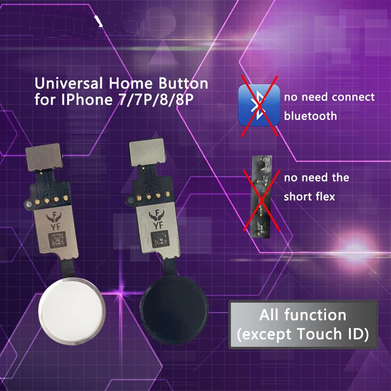 Универсальная Кнопка возврата для iphone 7 Plus 8 8Plus | Мобильные телефоны и аксессуары