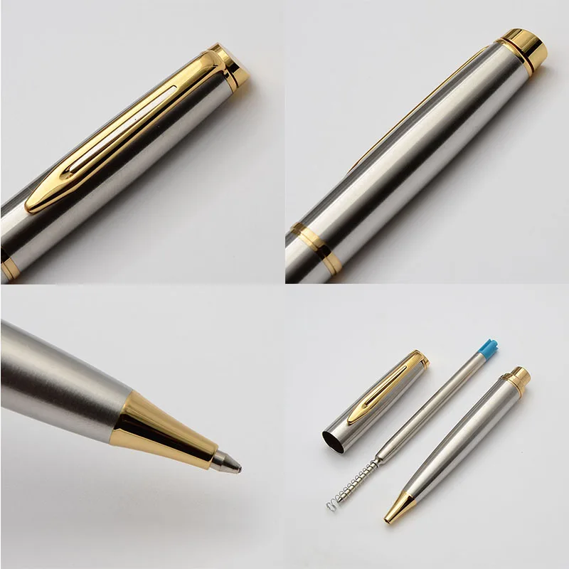 

Baoer Ballpoint Pen Luxury Pens For Writing Roller Ball Pen Stylo Bille Gifts Blue Refill Boligrafos Divertidos