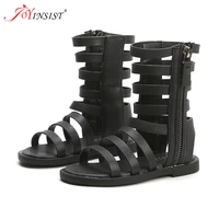 summer fashion roman boots high top girls sandals kids gladiator sandals toddler child sandals girls high quality shoes 2022